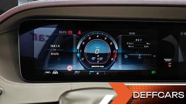 Mercedes S-CLASS S63 AMG 4MATIC+ купить на сайте DeffCars