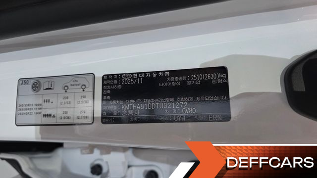 Genesis GV80 2.5T Gasoline AWD купить на сайте DeffCars