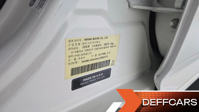 Nissan ALTIMA 2.5 SL Tech купить на сайте DeffCars