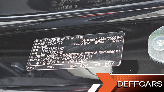 Hyundai PALISADE Gasoline 3.8 4WD Calligraphy купить на сайте DeffCars