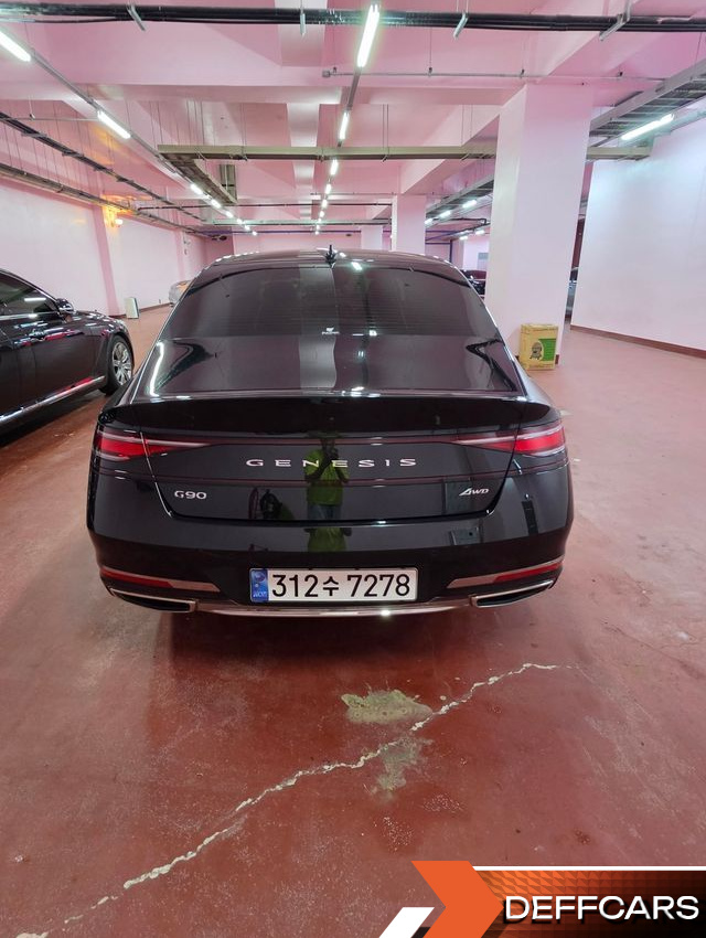 Genesis G90 Gasoline 3.5 Turbo e-S/C AWD LWB Black купить на сайте DeffCars