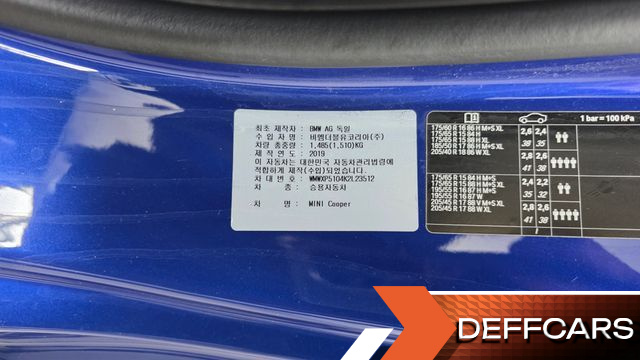 Mini COOPER Standard Third Generation купить на сайте DeffCars