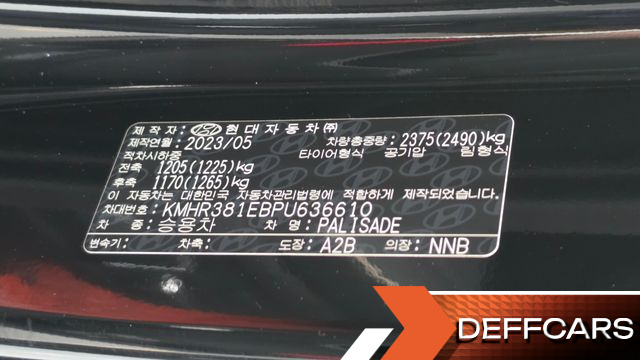 Hyundai PALISADE Gasoline 3.8 2WD Prestige купить на сайте DeffCars