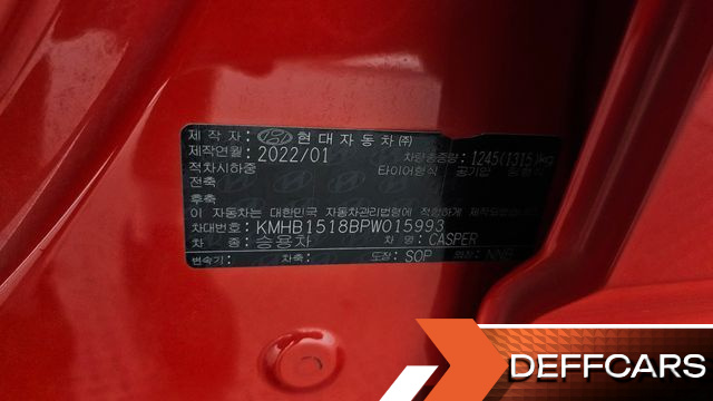 Hyundai CASPER Smart купить на сайте DeffCars
