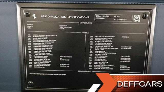 Ferrari 812 6.5 V12 купить на сайте DeffCars