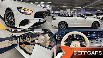 Mercedes E-CLASS E450 4MATIC Cabriolet купить на сайте DeffCars